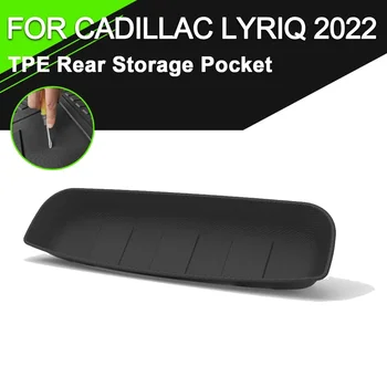 Automobilio galinio bagažinės dangčio kilimėlis TPE vandeniui atsparūs neslystantys guminiai krovinių įdėklų priedai, skirti Cadillac LYRIQ 2022 galiniam laikymo krepšiui